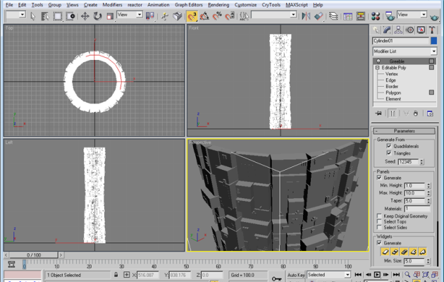 Greeble a 3D City: Tutorial 1: Greeble Skyscraper