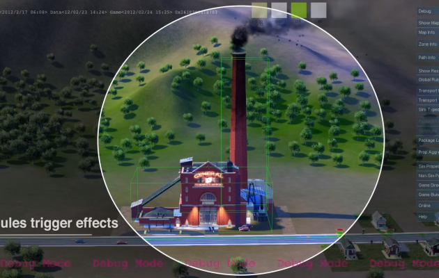 SimCity GlassBox Game Engine: 4 Simulation Examples