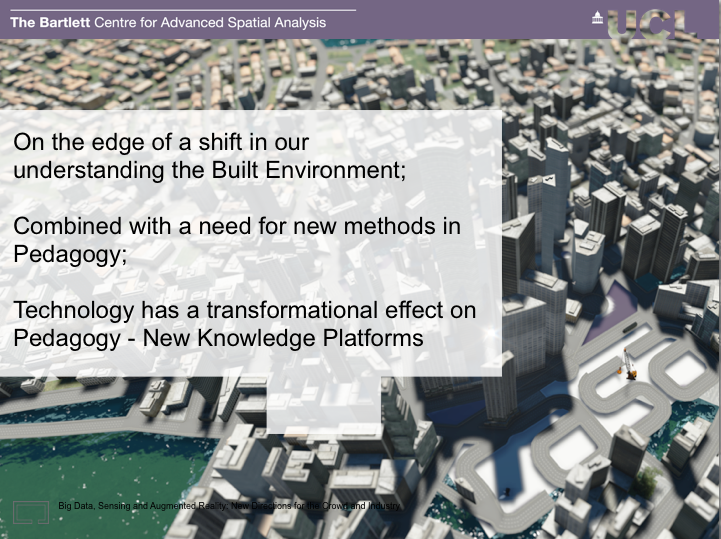 Pedagogy meets Big Data and BIM