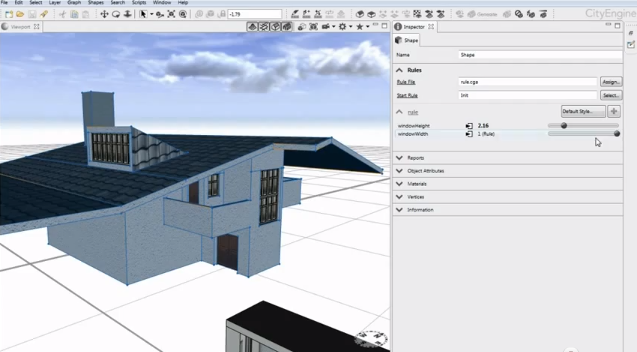 CityEngine 2012 – New Features and ‘Sketch Tool’