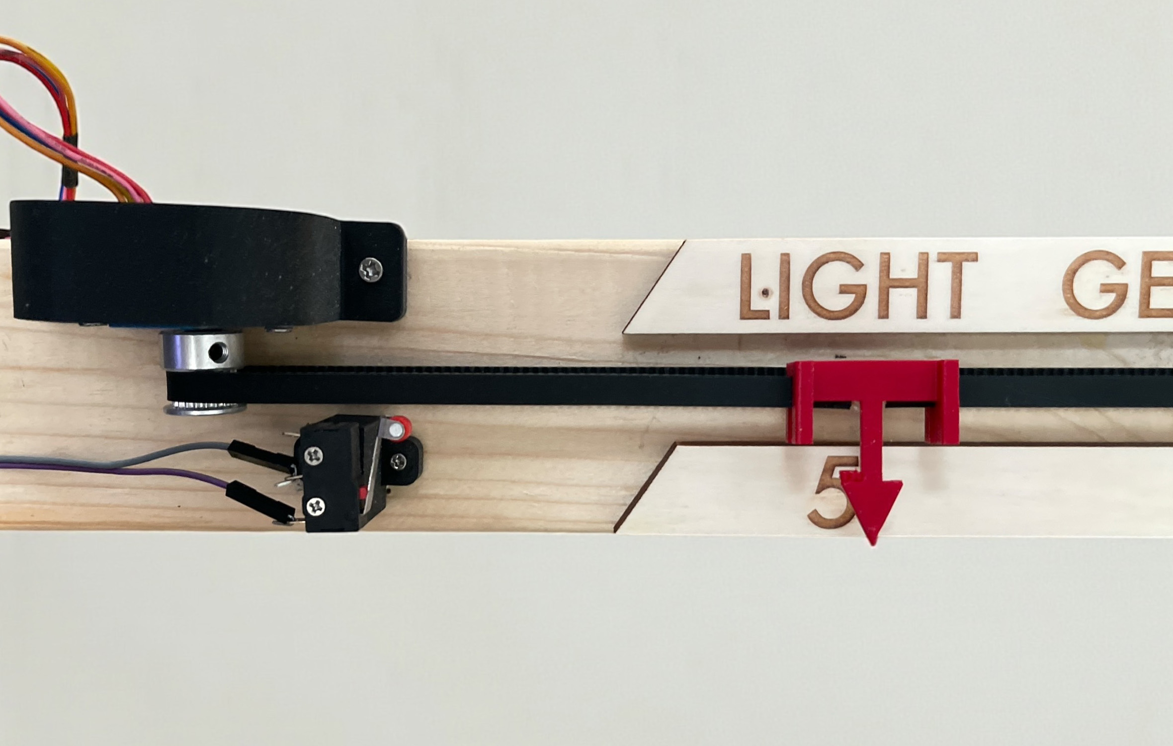 Stepper Motor Linear Data Gauge