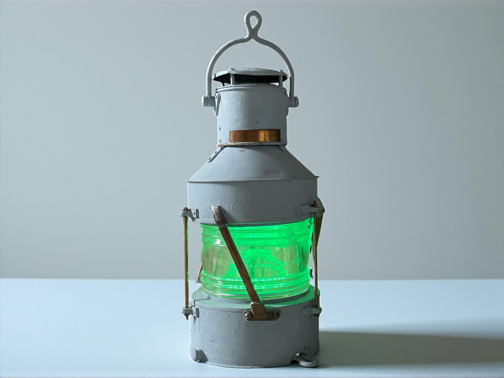 Ships Lamp Wind Speed Gauge